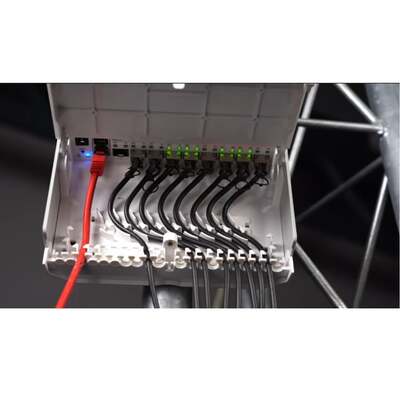 Коммутатор MikroTik netFiber 9 (CRS310-1G-5S-4S+OUT)