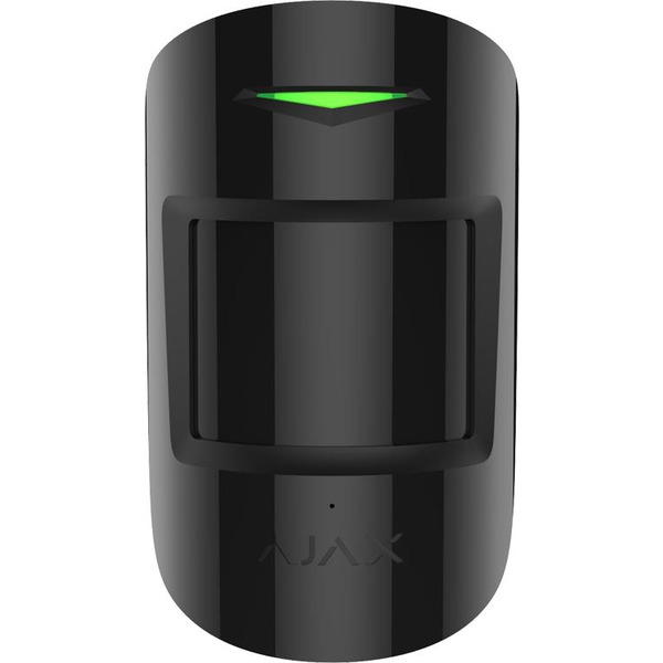 Датчик руху та розбиття скла Ajax CombiProtect, Jeweler, бездротовий, чорний