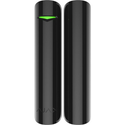 Бездротовий датчик відчинення дверей/вікна Ajax DoorProtect, Jeweller, 3V CR123A, чорний