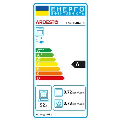 Плита комбінована Ardesto FSC-F5060PB