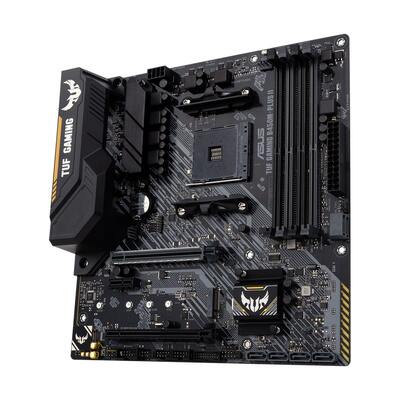 ASUS Материнcкая плата TUF GAMING B450M-PLUS II sAM4 B450 4xDDR4 HDMI-DVI mATX