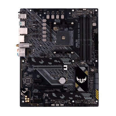 ASUS Материнcкая плата TUF GAMING B550-PLUS WIFI II sAM4 B550 4xDDR4 M.2 HDMI DP Wi-Fi BT ATX