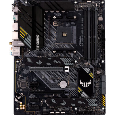 ASUS Материнcкая плата TUF GAMING B550-PLUS WIFI II sAM4 B550 4xDDR4 M.2 HDMI DP Wi-Fi BT ATX