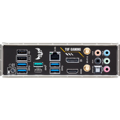 ASUS Материнcкая плата TUF GAMING B550-PLUS WIFI II sAM4 B550 4xDDR4 M.2 HDMI DP Wi-Fi BT ATX