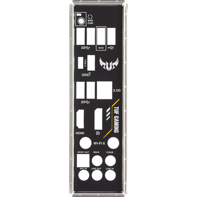 ASUS Материнcкая плата TUF GAMING B550-PLUS WIFI II sAM4 B550 4xDDR4 M.2 HDMI DP Wi-Fi BT ATX