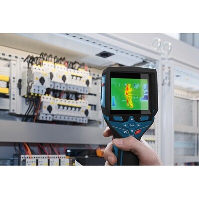 Bosch Тепловизор GTC 400 C, -10°C до +400°C, чувствительность <50 мК, IP 53, мин. дистанция 0.3м, 0.5кг