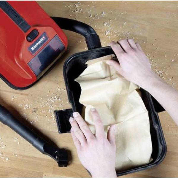 Мішки паперові Einhell для пилососу, 10л (5 шт)