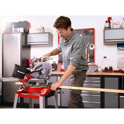 Einhell Пила торцовочная TC-SM 2531/2 U, 1900Вт, диск 254x30x2,8мм, 4800 об/мин, 17.76кг