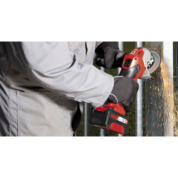 Акумуляторна кутова шліфмашина Einhell X-Change TE-AG 18 Li Solo (без акумулятора і зарядного пристрою)