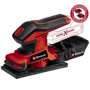 Einhell Шлифмашина вибрационная TC-OS 18/187 Li-Solo, PXC, аккум., 187х97мм, 1.16кг, (без АКБ и ЗУ)
