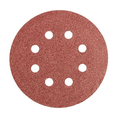 Шліфувальні круги GRAPHITE на липучці 125 мм, K60, 5 шт. (55H940)