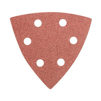 Шліфувальний папір GRAPHITE на липучці тип DELTA 93 x 93 мм, K100, 5 шт