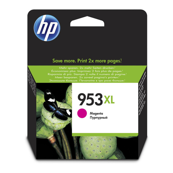 Картридж струменевий HP No.953XL Officejet Pro 8210/8710/8720/8725/8730 Magenta, 1600 стр (F6U17AE)
