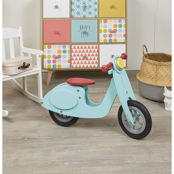 Толокар Janod Ретро скутер м'ятний (J03243)