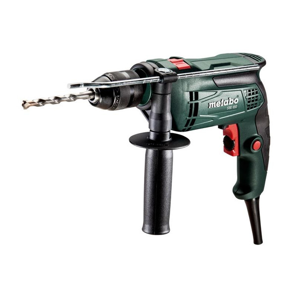 Дриль ударний Metabo SBE 650, швидкозажимний патрон (600742850)
