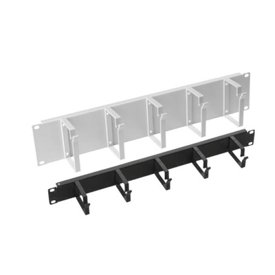 Кабельний орг. MIRSAN горизонтальний 19 1U 5 кілець (MR.OKB1U19.01)