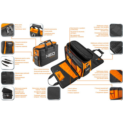 Монтерська сумка Neo Tools 84-308