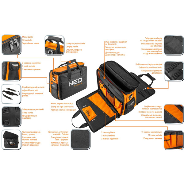 Монтерська сумка Neo Tools 84-308