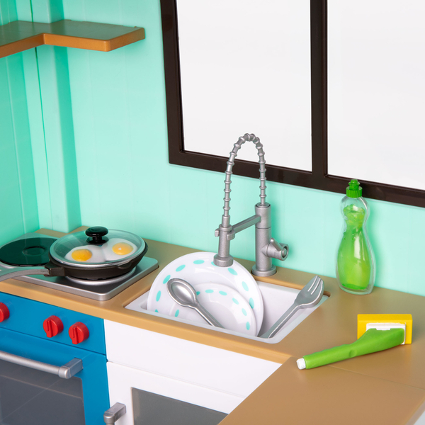 Ляльковий будиночок Our Generation Пляжный дом с аксессуарами (BD37980Z)