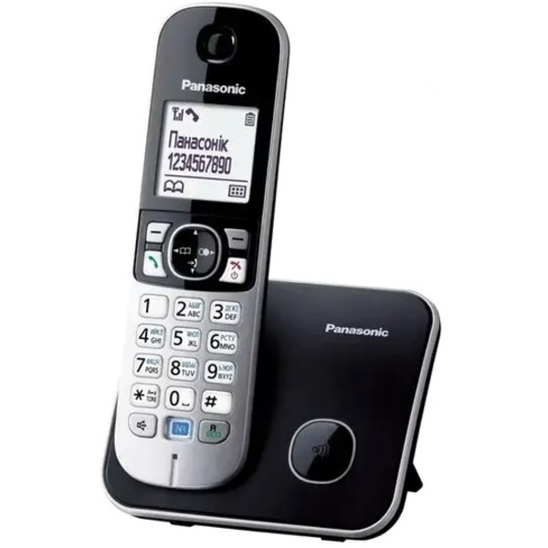 Телефон DECT PANASONIC KX-TG6811UAB Black
