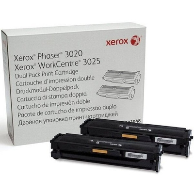 Картридж Xerox Phaser 3020/WC3025 Dual Pack, 3K (106R03048)
