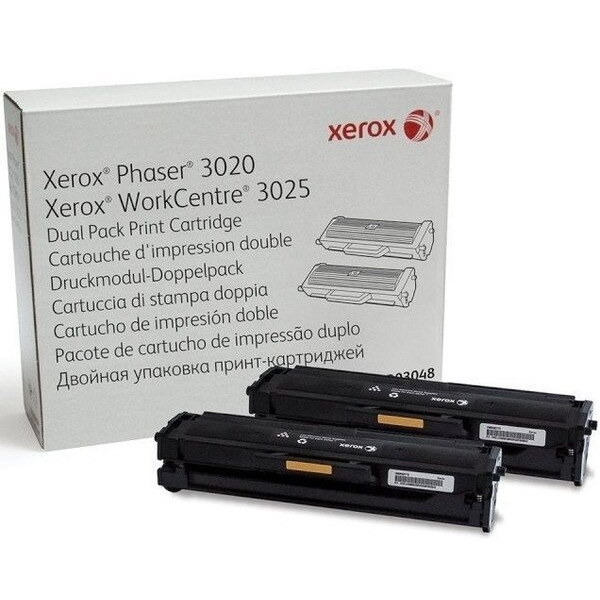 Картридж Xerox Phaser 3020/WC3025 Dual Pack, 3K (106R03048)