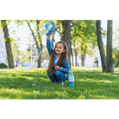 Генератор мыльных пузырей Gazillion Гигант вентилятор, в наборе р-р 118мл