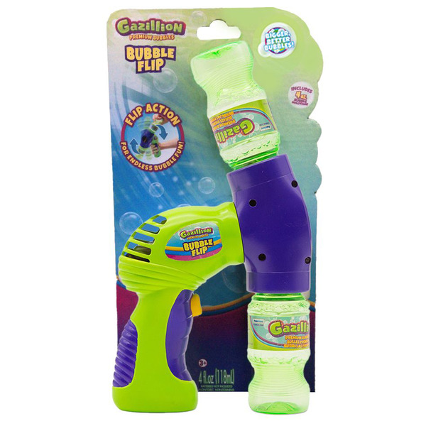 Генератор мильних бульбашок Gazillion напівавтоматичний, бластер в Набірі р-н 118мл