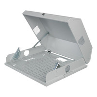 Шафа MIRSAN SLIM 19" 3+5U 537x475, RAL 7035 (MR.SLM.02)