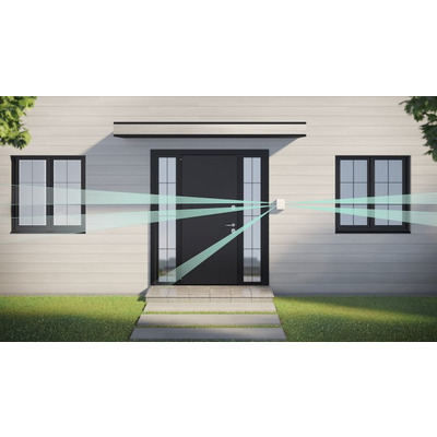 Бездротовий датчик руху" штора" Ajax DualCurtain Outdoor білий