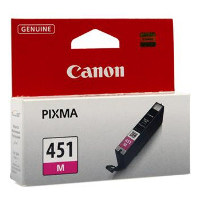 Картридж струменевий CANON CLI-451M Magenta PIXMA MG5440/MG6340 (6525B001)
