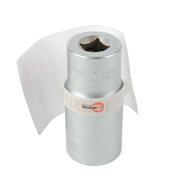 Головка шестигренна підвлена 1/2" 27 мм * 78 мм CrV INTERTOOL ET-0127