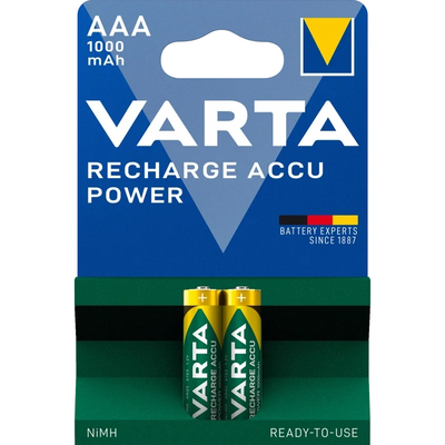 Акумулятор AAA VARTA RECHARGEABLE ACCU 1000mAh