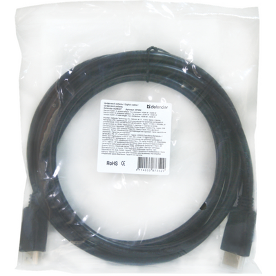Кабель DEFENDER HDMI-07 HDMI M-M, ver 1.4, 2 м, пакет