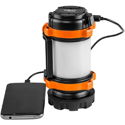 Ліхтар кемпінговий NEO 800 люмен 3в1, power bank, ліхтар, лампа, 10Вт, 1200 мАг (99-031)