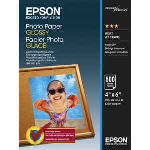 Папір Epson 100mmx150mm Glossy Photo Paper, 500л (C13S042549)