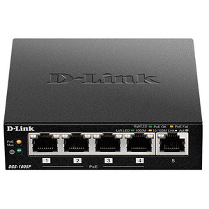 Комутатор D-Link DGS-1005P