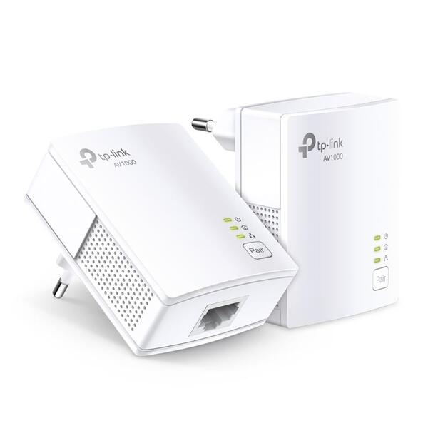 Комплект адаптерів для створення мережі Ethernet на основі електромережі TP-Link TL-PA7017 KIT