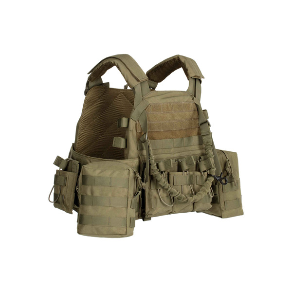 Плитоноска з підсумками Тип1, 2Е, Молле, хакі (2E-MILPLACARR1-OG)