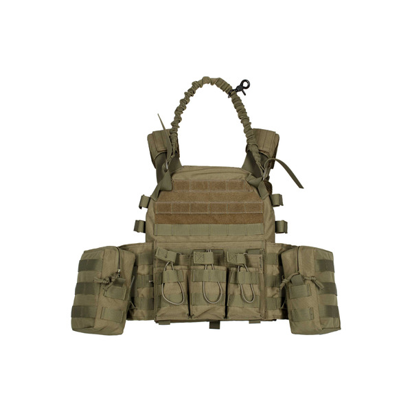 Плитоноска з підсумками Тип1, 2Е, Молле, хакі (2E-MILPLACARR1-OG)