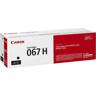 Картридж Canon 067H MF651Cw/MF655Cdw/MF657Cdw/LBP631Cw/LBP633Cdw Black (3130 стор.) (5106C002)