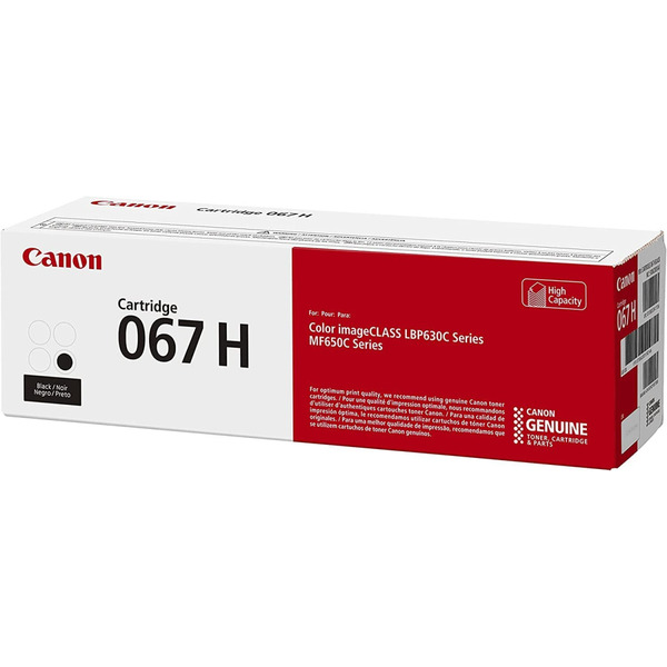 Картридж Canon 067H MF651Cw/MF655Cdw/MF657Cdw/LBP631Cw/LBP633Cdw Black (3130 стор.) (5106C002)