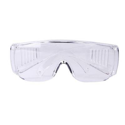 Окуляри захисні прозорі, матеріал лінз полікарбонат, матеріал заушников полікарбонат, захист від удару,