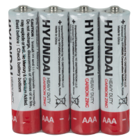 Батарейка HYUNDAI R03 AAA Shrink 4 Heavy Duty