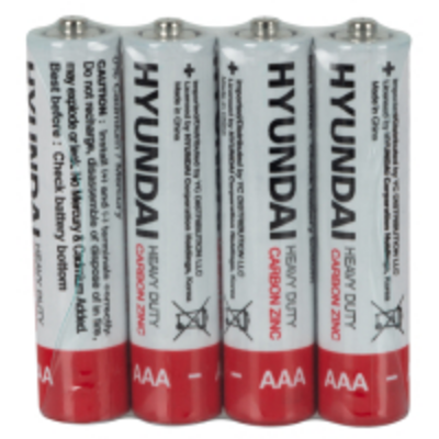 Батарейка HYUNDAI R03 AAA Shrink 4 Heavy Duty