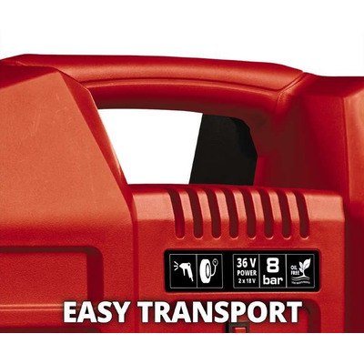 Einhell Компрессор автомобильный TE-AC 36/8 Li OF Set-Solo PXC аккумуляторный, 130 л/мин, (без АКБ и ЗУ)