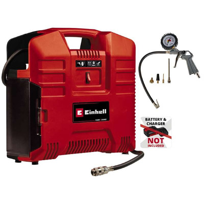 Einhell Компрессор автомобильный TE-AC 36/8 Li OF Set-Solo PXC аккумуляторный, 130 л/мин, (без АКБ и ЗУ)