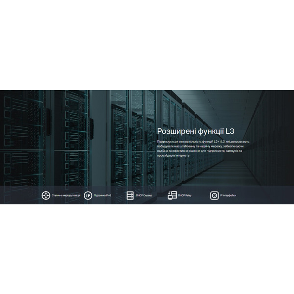 Комутатор керований рівня 2 TP-Link TL-SX3206HPP