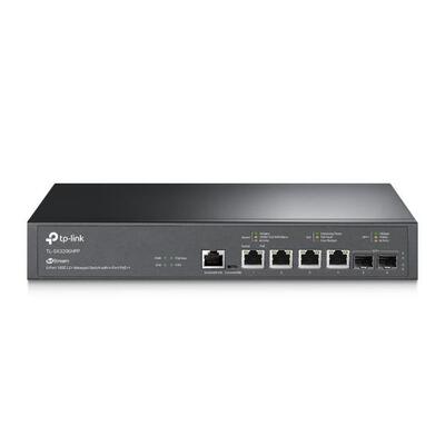 TP-Link Коммутатор L-SX3206HPP 2xSFP+ (10GE) 4x10GE LAN console+microUSB L2 JetStream 19" 1U