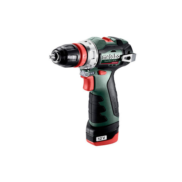 Шуруповерт-дриль Metabo POWERMAXX BS BL Q, акумуляторний, Li-Power, 2*12 В, 2 Аг (601749500)